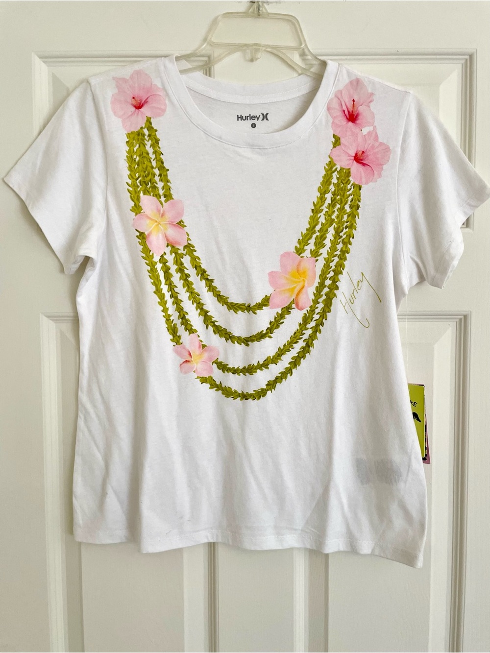 Hurley Lei Classic White Graphic Tee